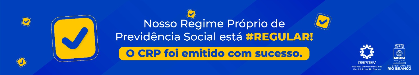 Banner da campanha de recadastramento 2025 do RBPREV.